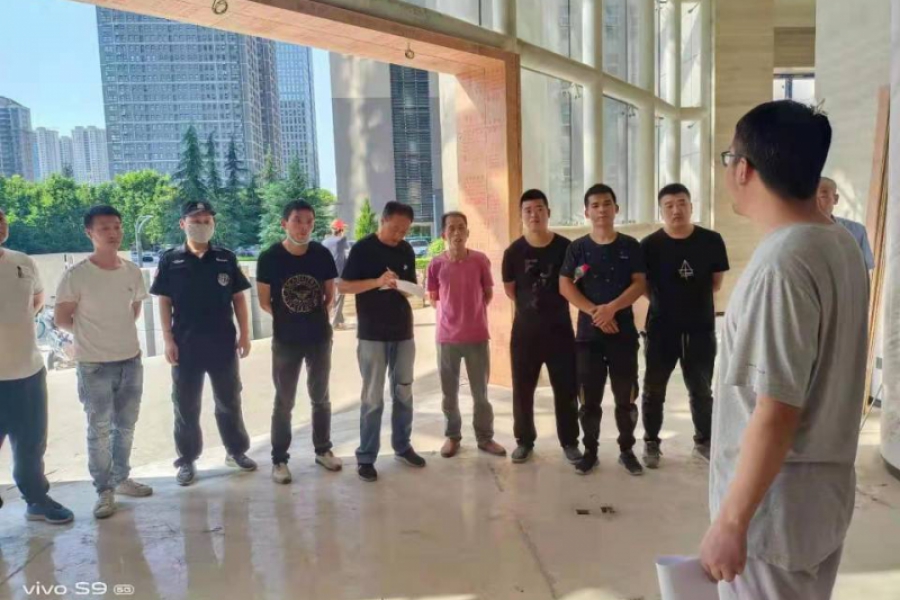 諦杰國際廣場消防安全培訓(xùn)