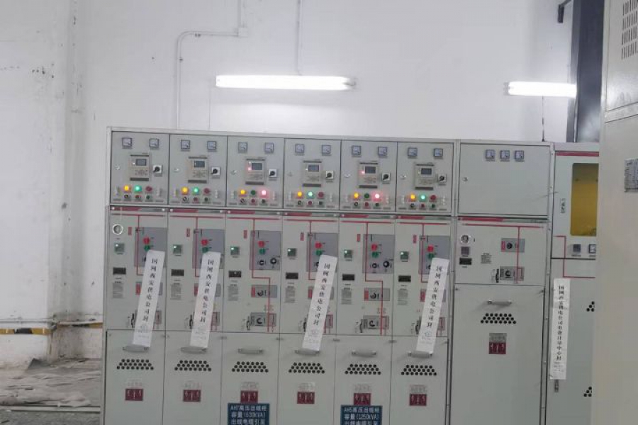 諦杰?chē)?guó)際廣場(chǎng)正式電源接入